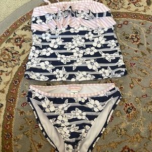 Tommy Bahama girls two piece swim size 14